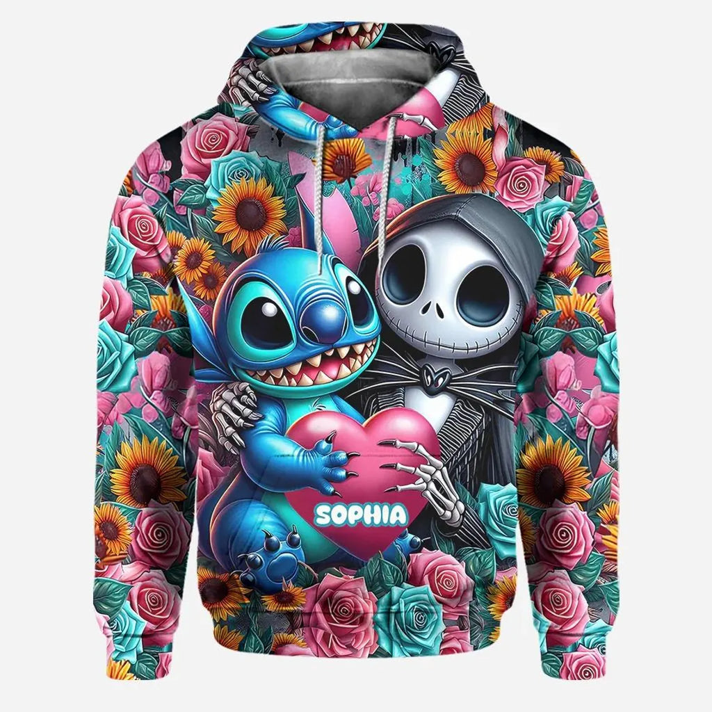 Conjunto Stitch - Edição Jack para Mulher (personalizável)