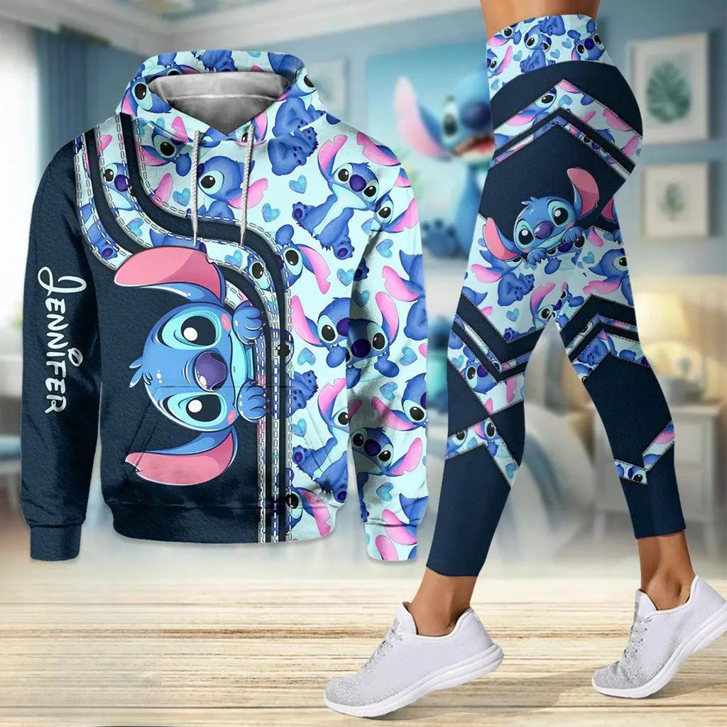 Conjunto Stitch - Design 4 para Mulher (personalizável)