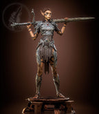 Estátua Colecionador - Lae'zel Baldur's Gate 3