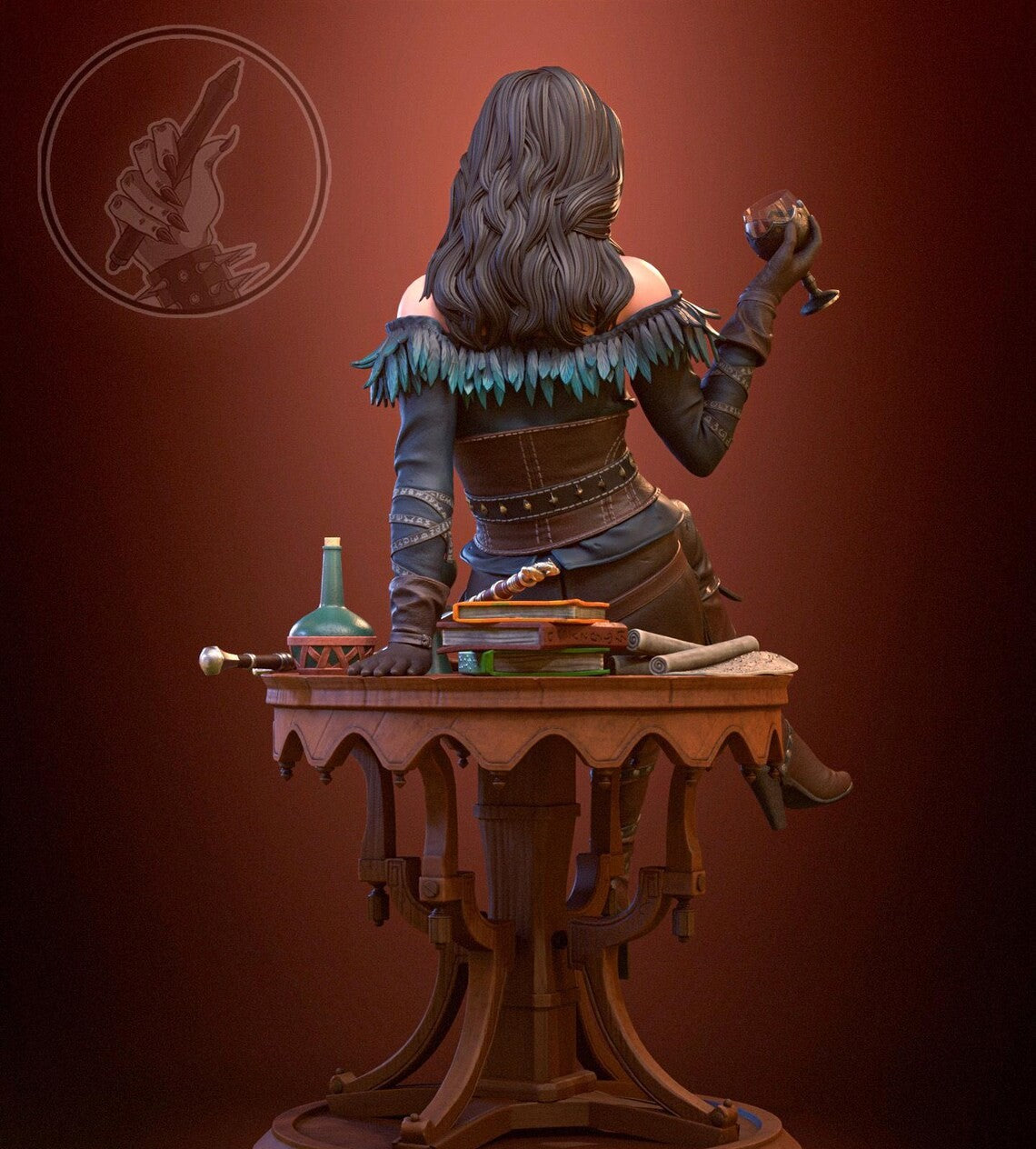 Estátua Colecionador - Yennefer v2