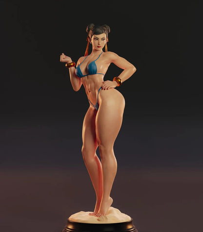Estátua Colecionador - Chun Li Versão Bikini