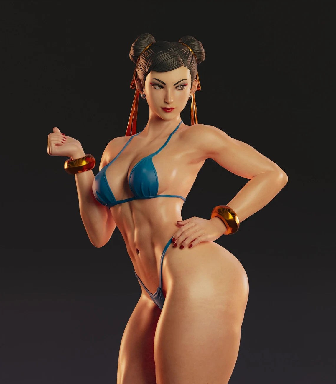 Estátua Colecionador - Chun Li Versão Bikini