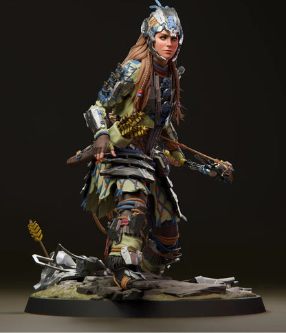 Estátua Colecionador - Aloy Horizon Forbbiden West