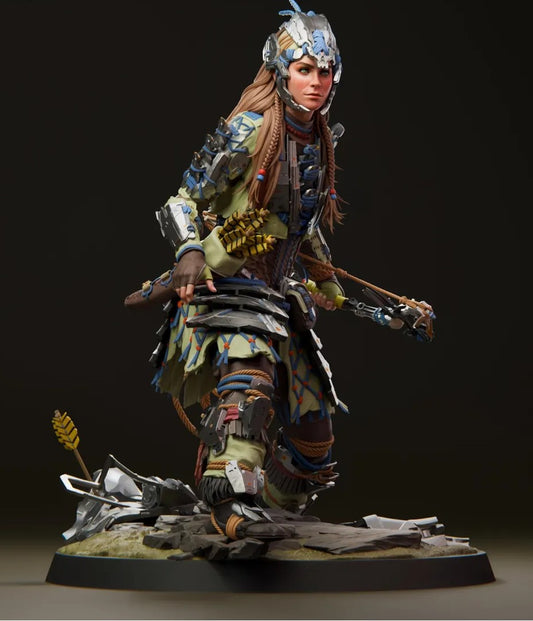 Estátua Colecionador - Aloy Horizon Forbbiden West