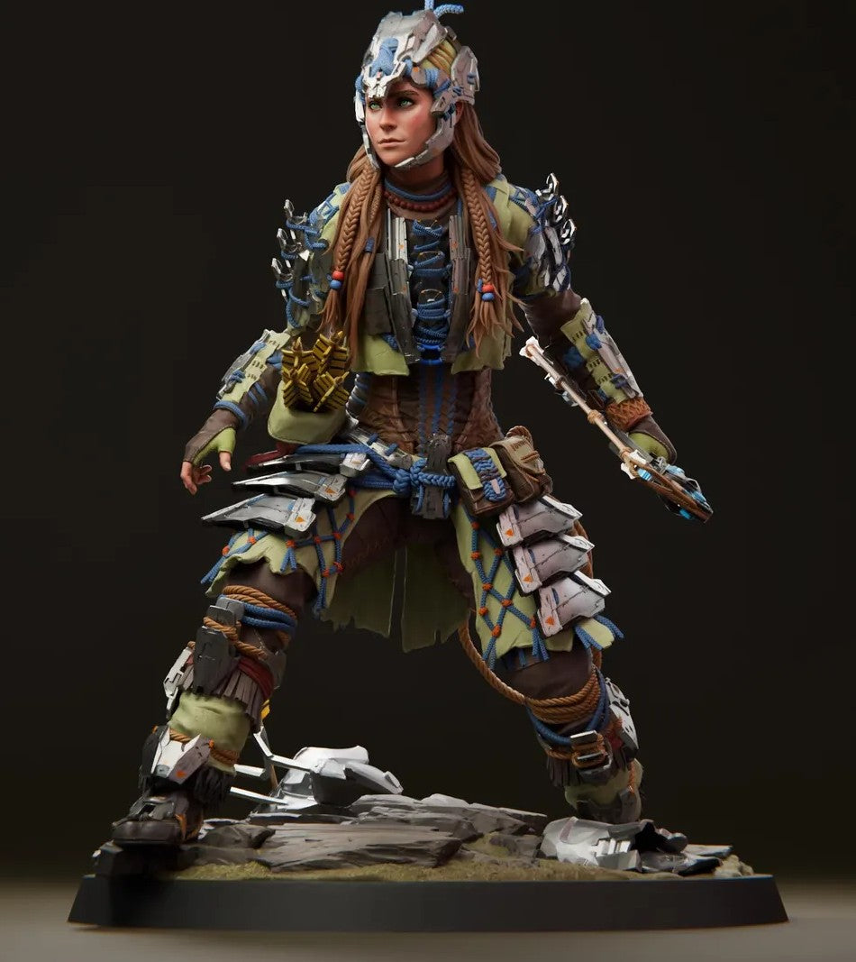 Estátua Colecionador - Aloy Horizon Forbbiden West