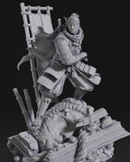 Estátua Colecionador - Jin Sakai Ghost of Tsushima