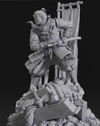 Estátua Colecionador - Jin Sakai Ghost of Tsushima