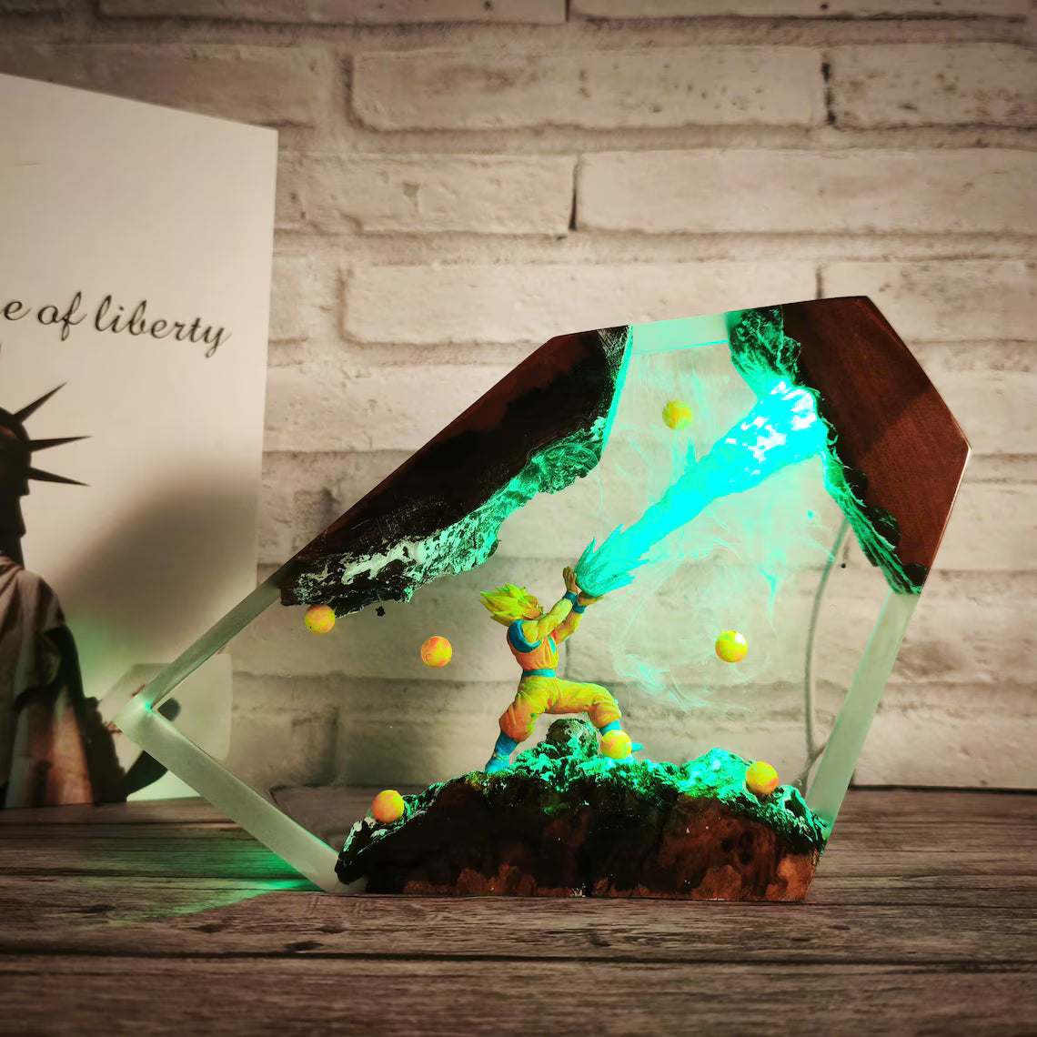 Lâmpada de Resina - Dragon Ball