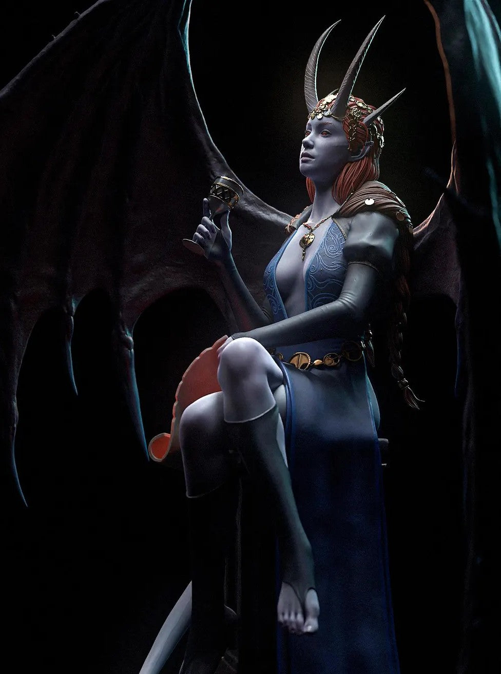 Estátua Colecionador - Mizora Baldur's Gate 3