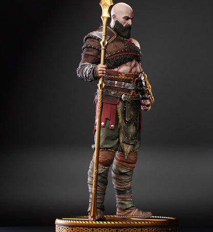 Estátua Colecionador - Kratos