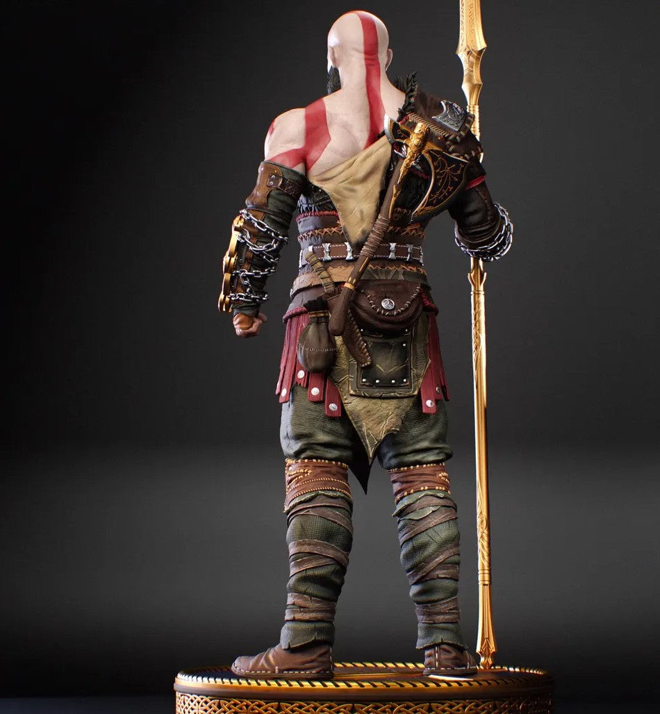 Estátua Colecionador - Kratos