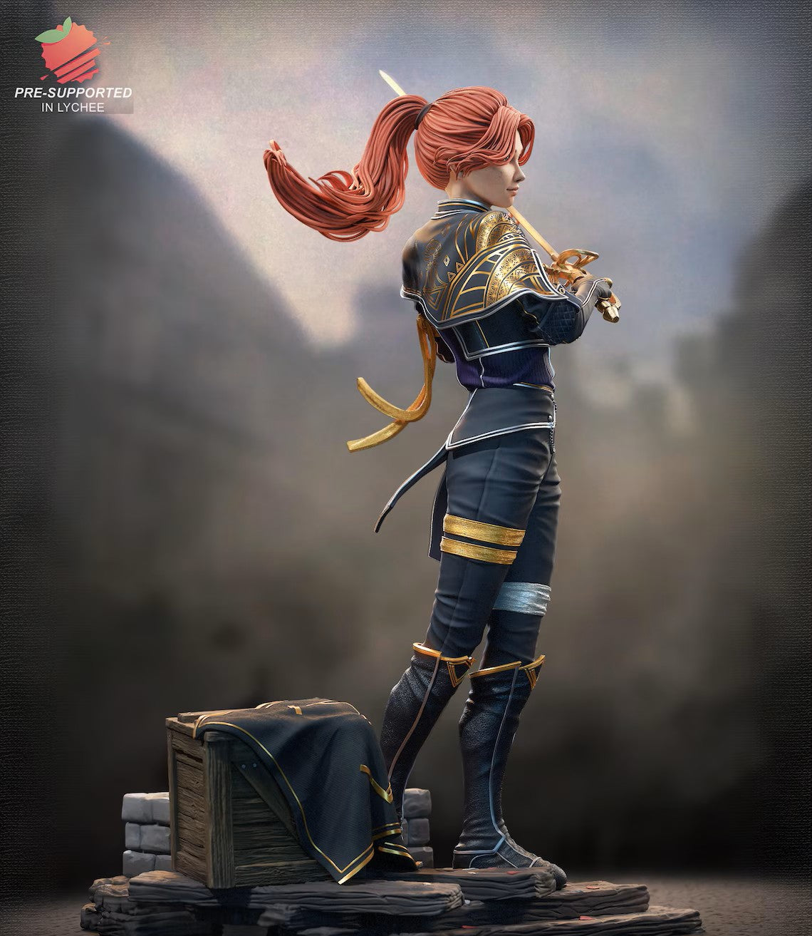 Estátua Colecionador - Maelle Clair Obscur: Expedition 33