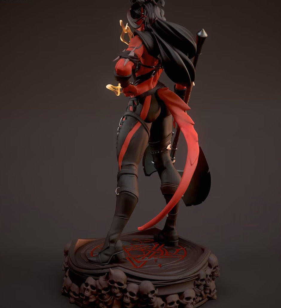 Estátua Colecionador - Karlach Baldur's Gate 3