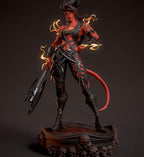 Estátua Colecionador - Karlach Baldur's Gate 3