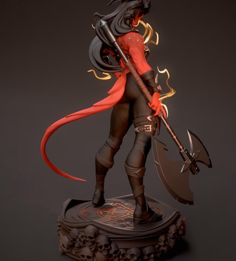 Estátua Colecionador - Karlach Baldur's Gate 3