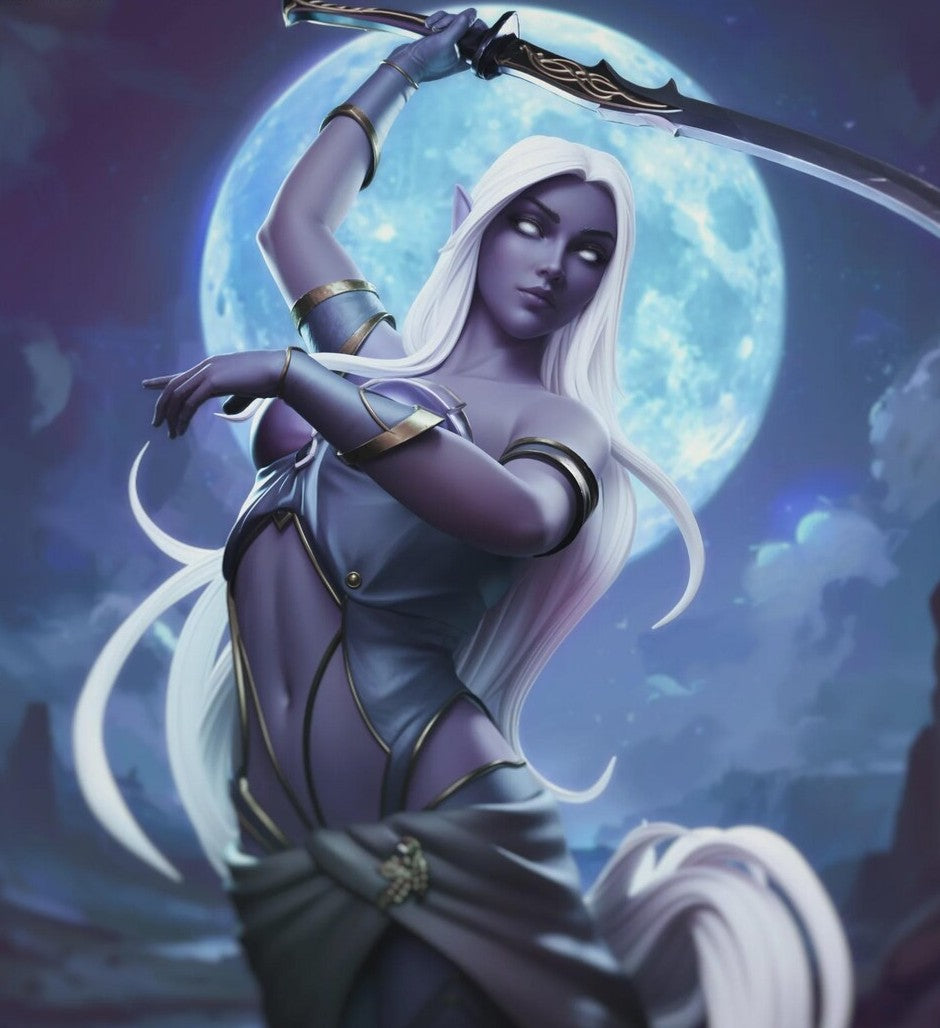 Estátua Colecionador - Eilistraee