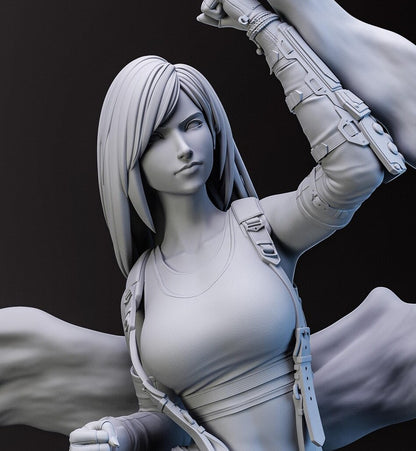 Estátua Colecionador - Tifa Lockhart