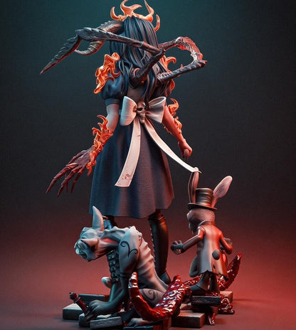 Estátua Colecionador - Alice Madness