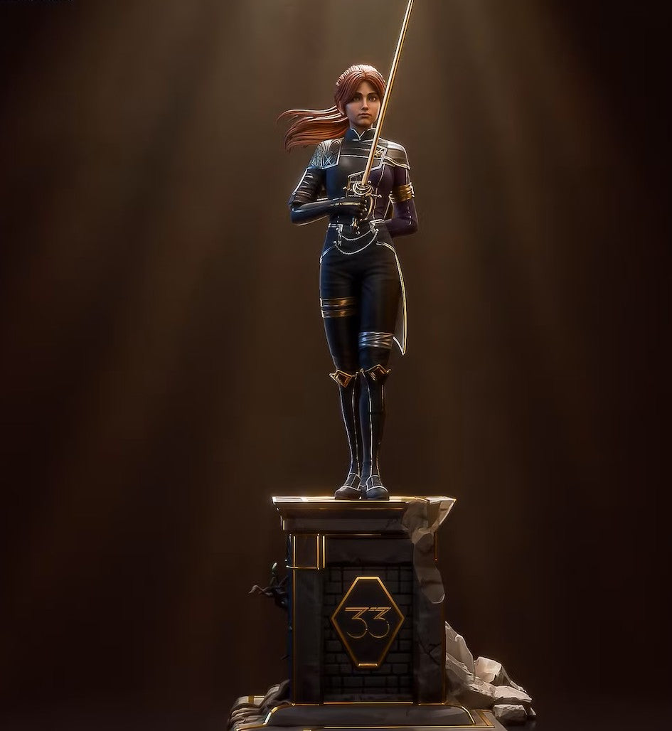 Collector's Statue - Fencer Clair Obscur: Expedition 33