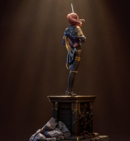 Estátua Colecionador - Esgrimista Clair Obscur: Expedition 33