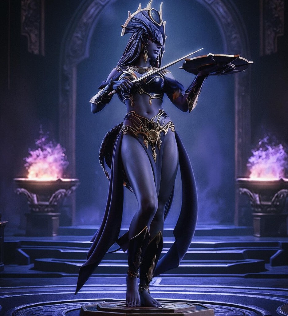 Estátua Colecionador - Shar Baldur's Gate 3