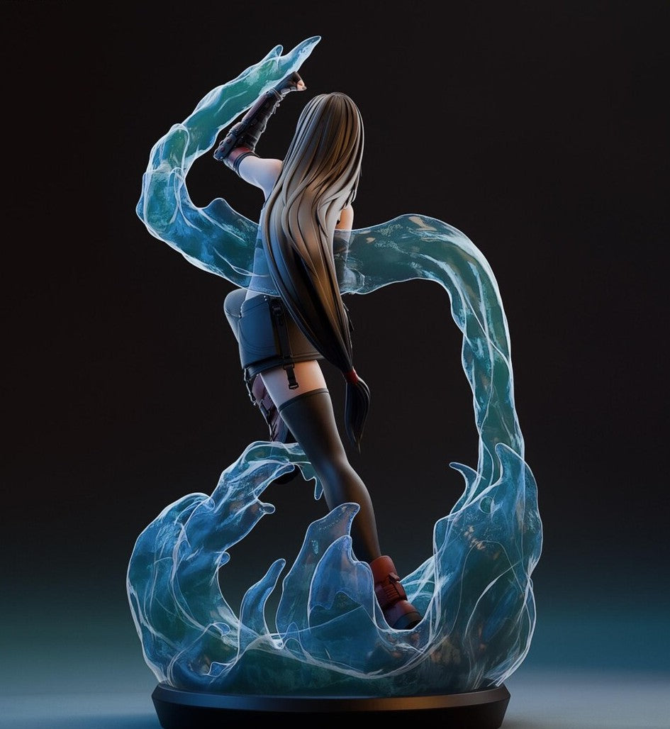 Estátua Colecionador - Tifa Lockhart