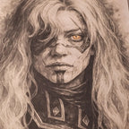 Watercolor painting Alicia - Clair Obscur: Expedition 33