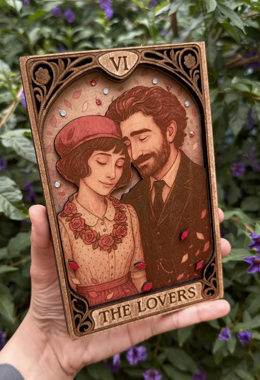 Carta de Tarot Gustave & Sophie - Clair Obscur: Expedition 33