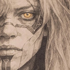 Watercolor painting Alicia - Clair Obscur: Expedition 33