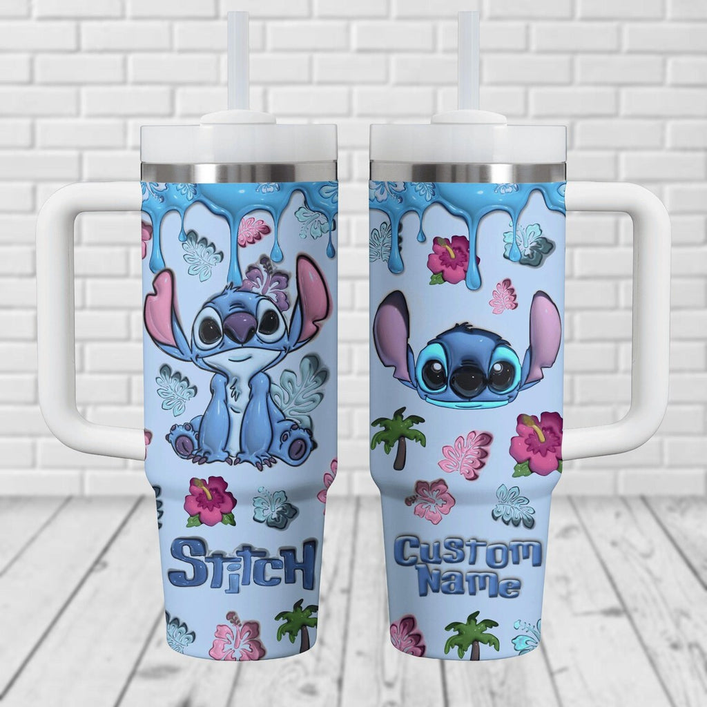 Copo 1.2L para Meninas Design 2 - Stitch (personalizável)