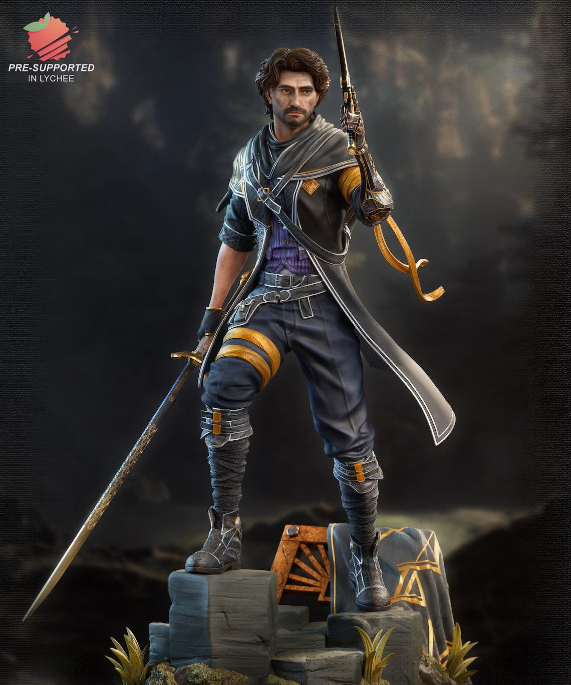 Estátua Colecionador - Gustave Clair Obscur: Expedition 33