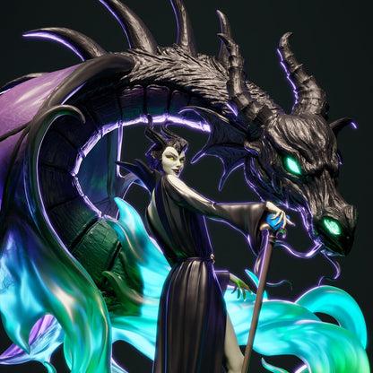 Estátua Colecionador - Maleficent