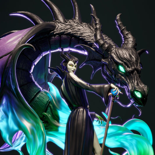 Estátua Colecionador - Maleficent