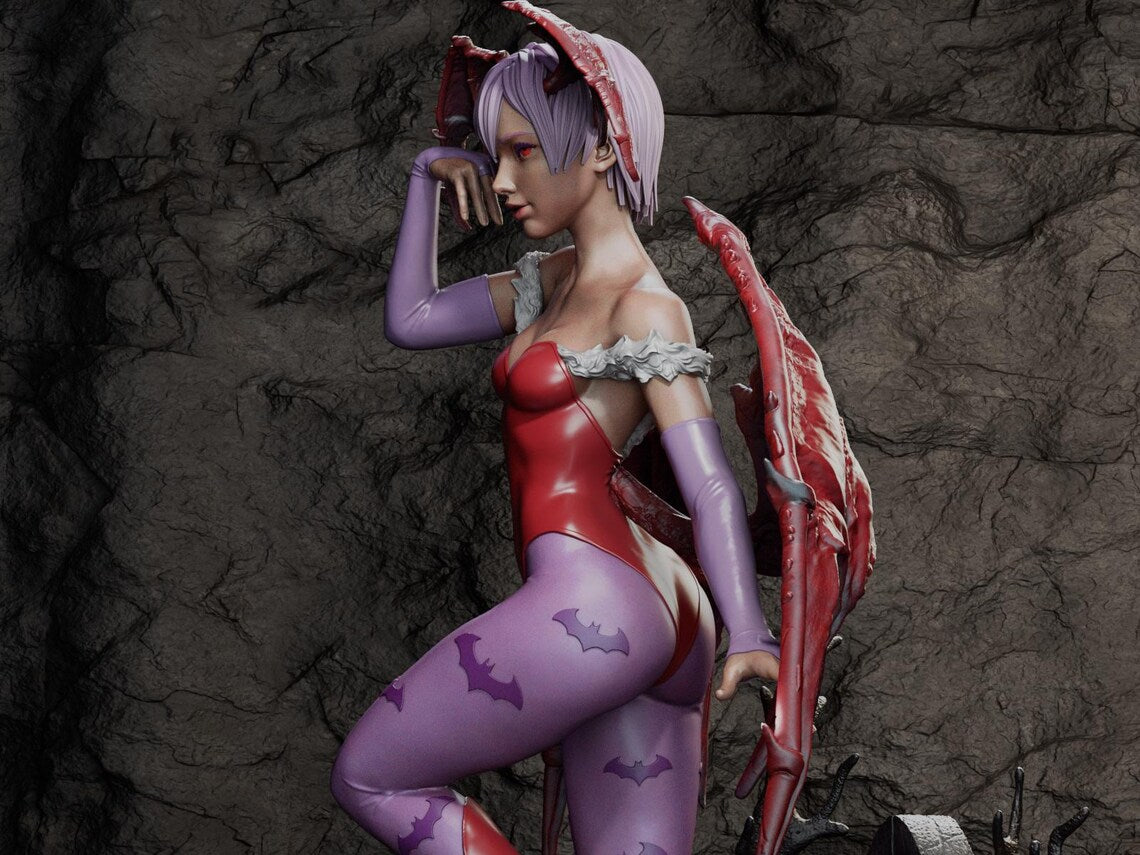 Estátua Colecionador - Lilith Darkstalkers