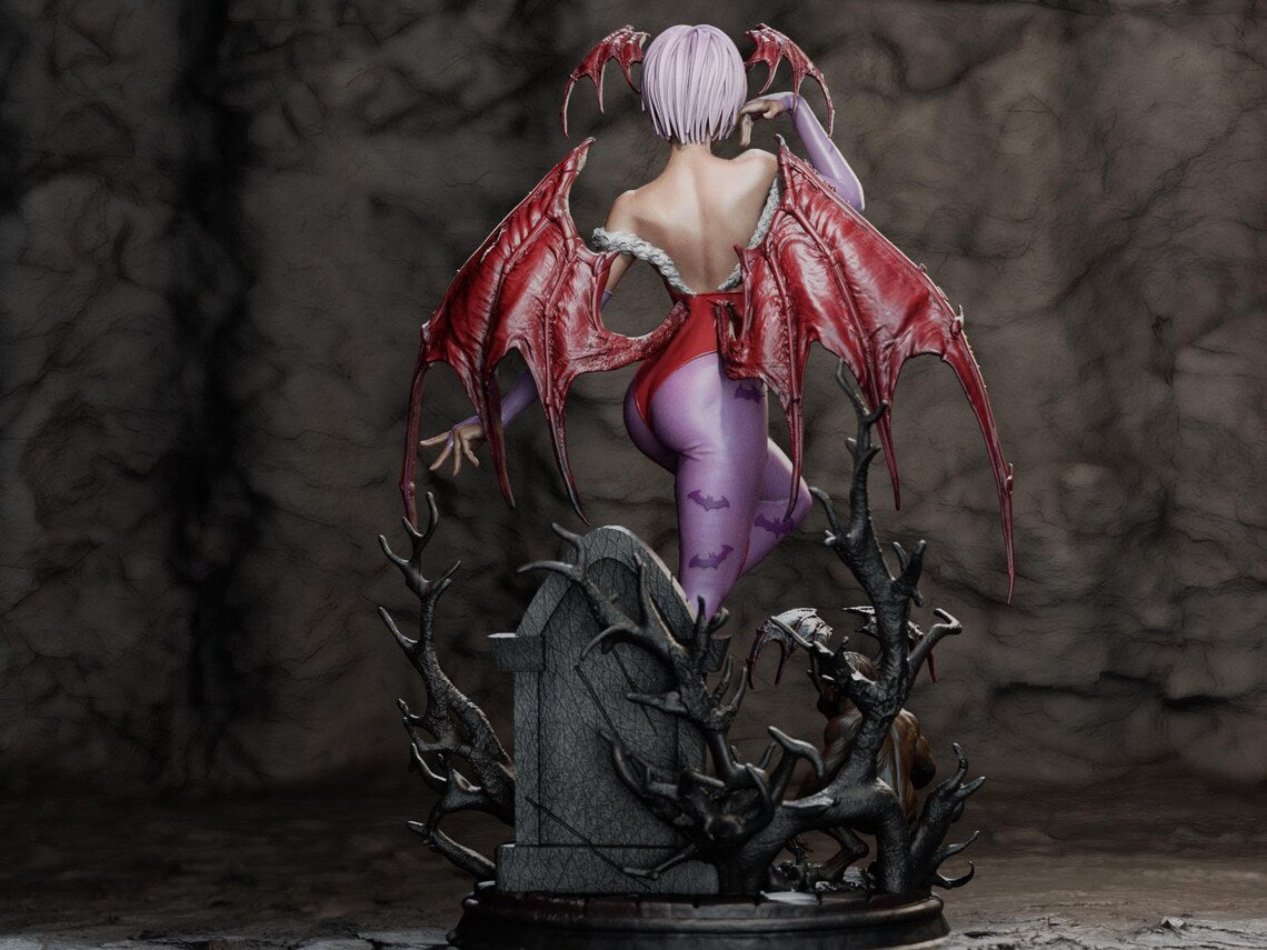 Estátua Colecionador - Lilith Darkstalkers