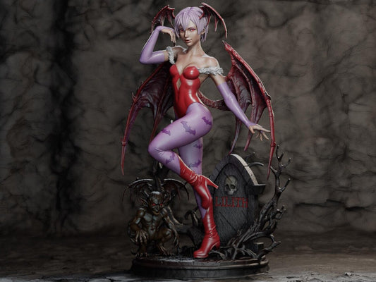 Estátua Colecionador - Lilith Darkstalkers
