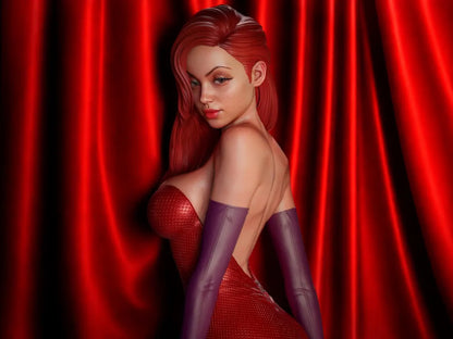 Estátua Colecionador - Jessica Rabbit