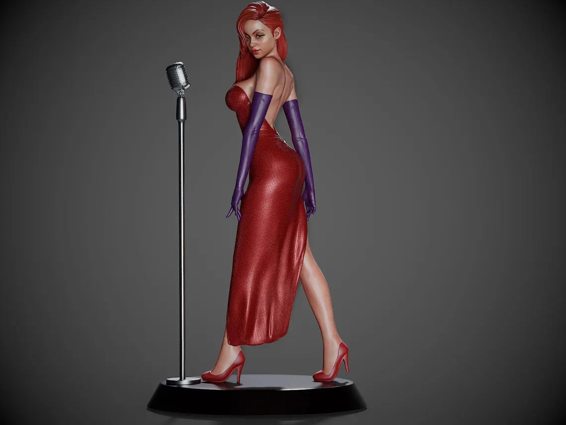 Estátua Colecionador - Jessica Rabbit