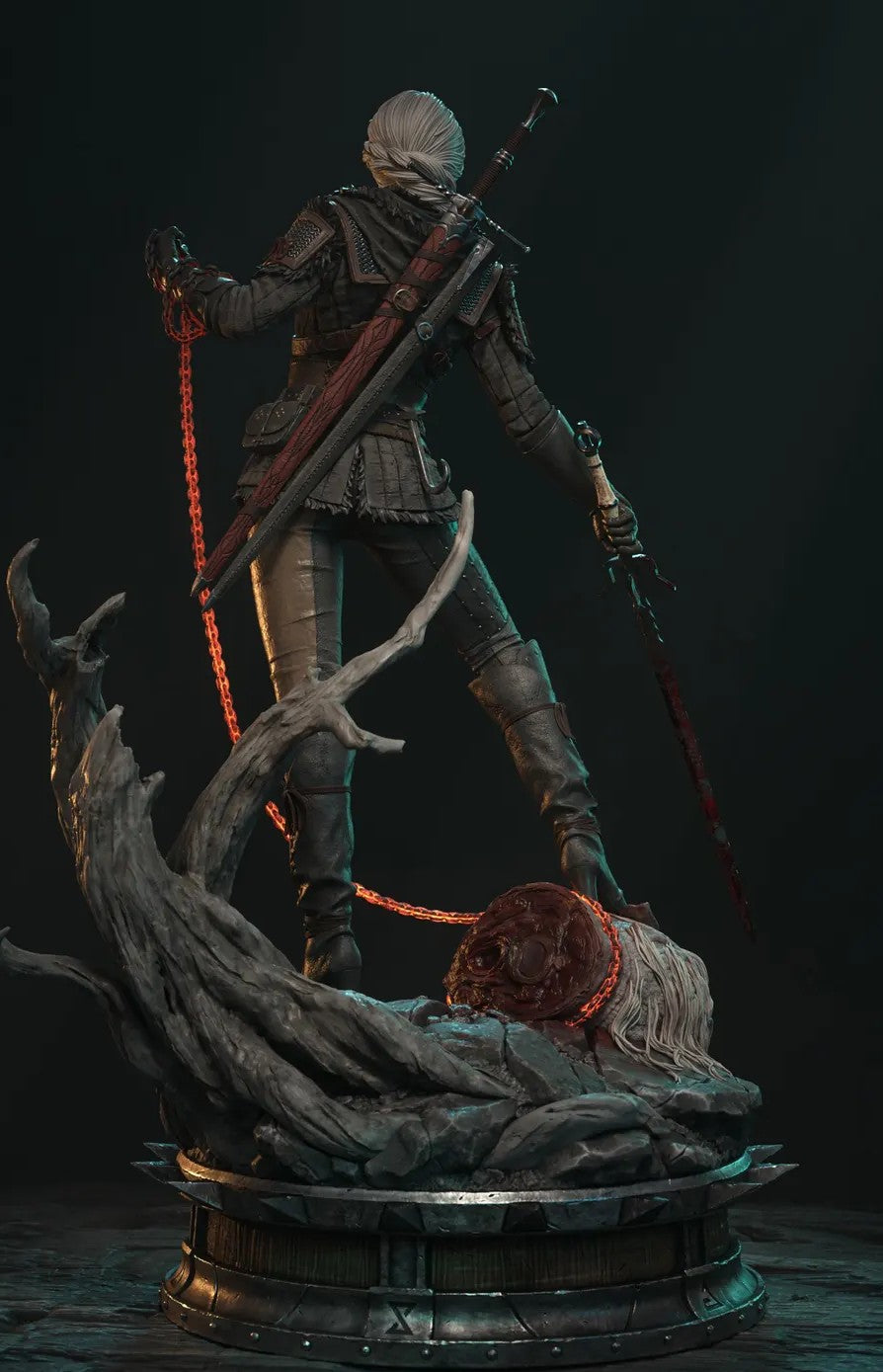 Collector's Statue - Ciri from The Witcher