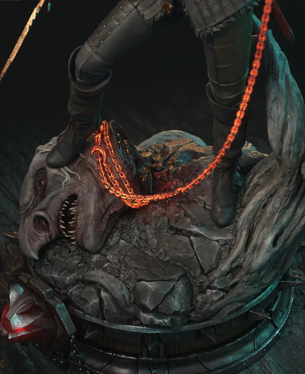 Estátua Colecionador - Ciri The Witcher