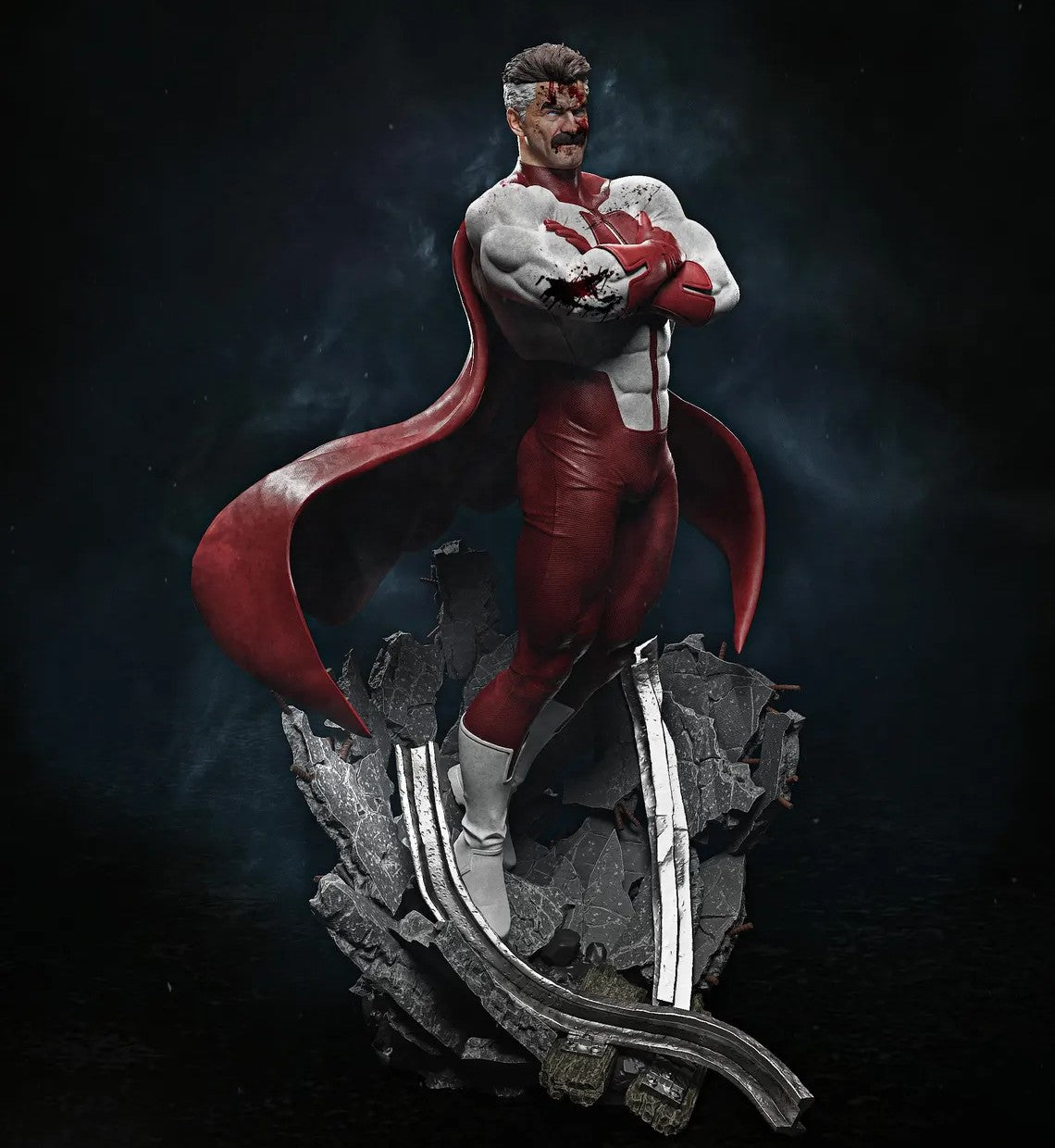 Estátua Colecionador - Omni-Man