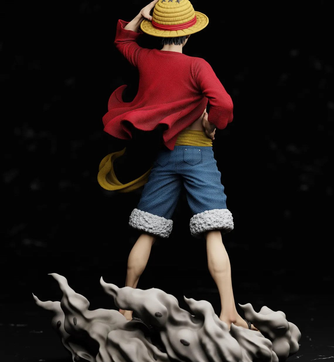 Estátua Colecionador - Luffy
