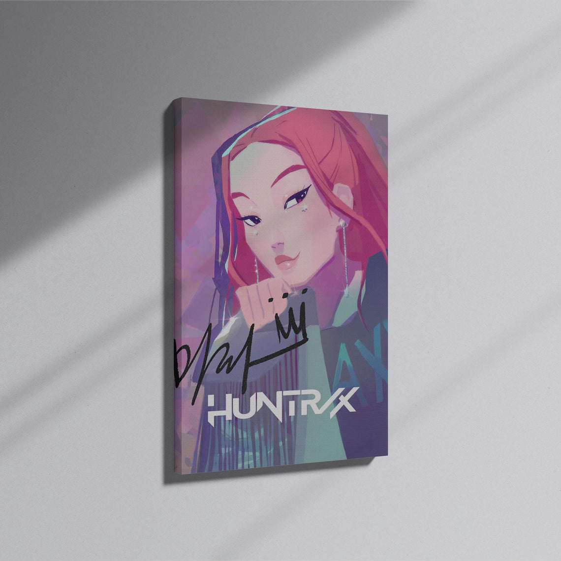 Arte de parede KPop Demon Hunters - Huntrix