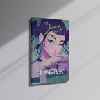 Arte de parede KPop Demon Hunters - Huntrix