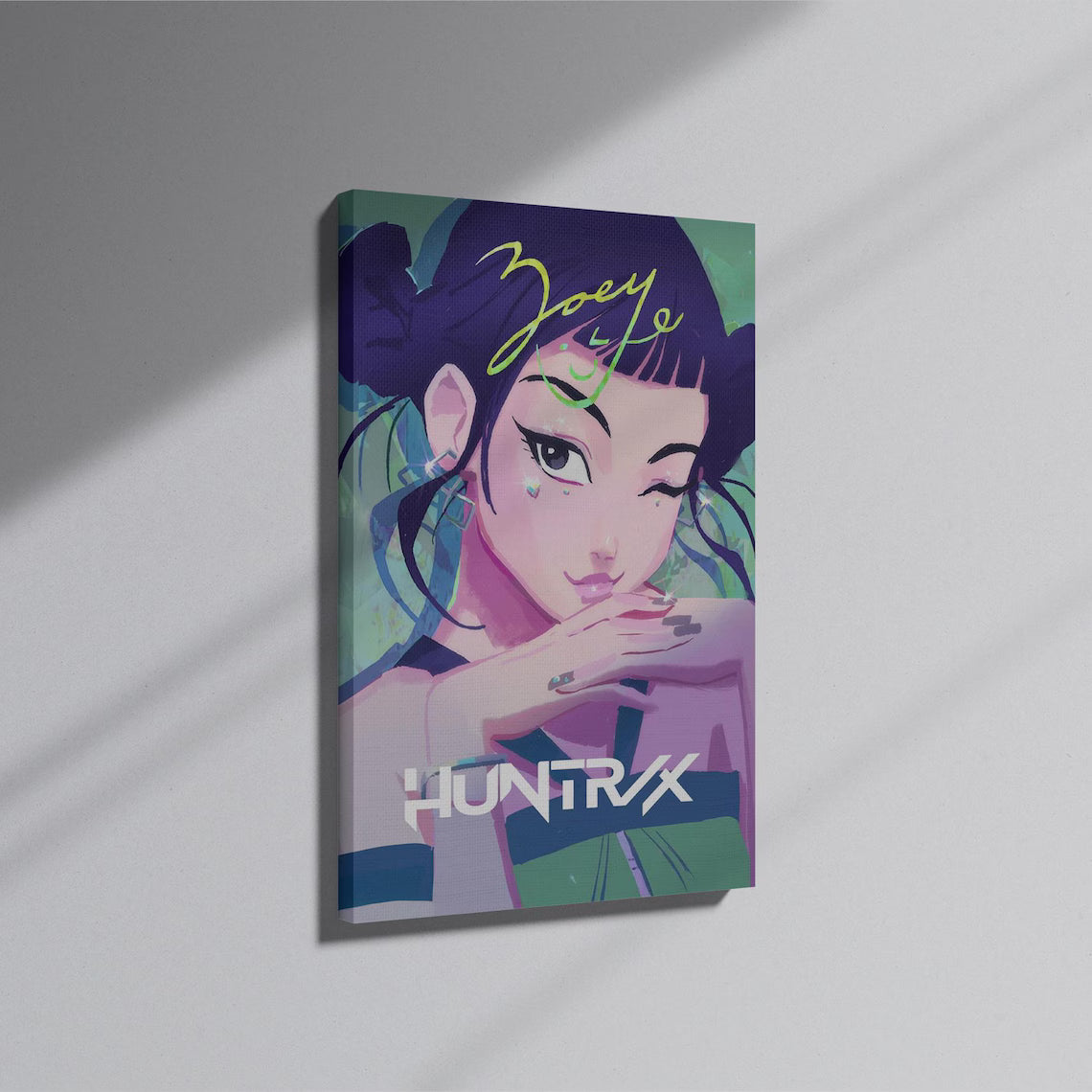 Arte de parede KPop Demon Hunters - Huntrix