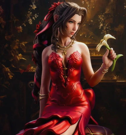 Estátua Colecionador - Aerith
