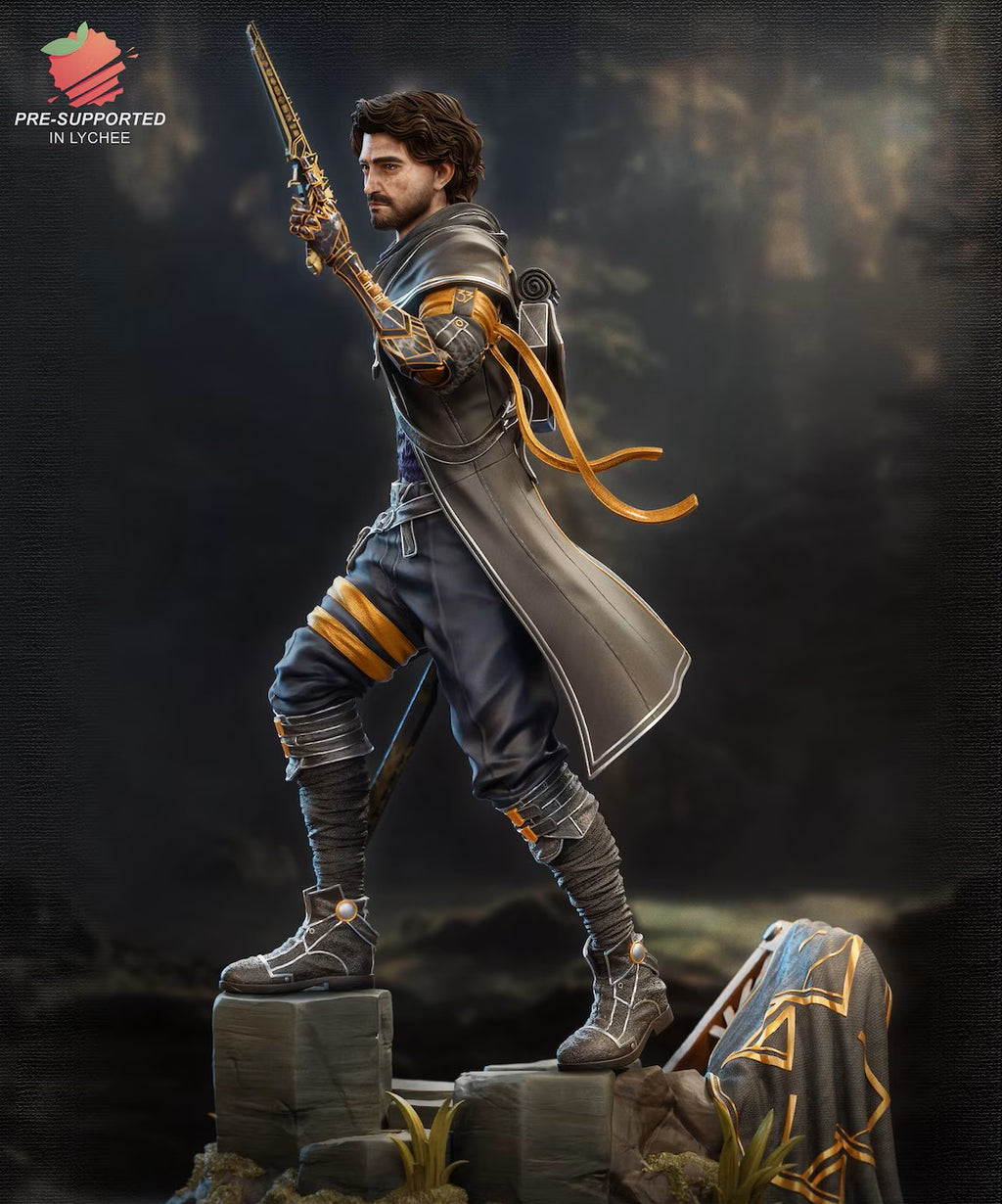 Estátua Colecionador - Gustave Clair Obscur: Expedition 33