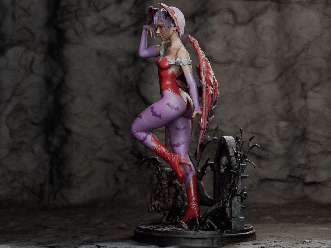 Estátua Colecionador - Lilith Darkstalkers