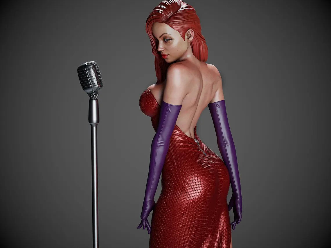 Estátua Colecionador - Jessica Rabbit