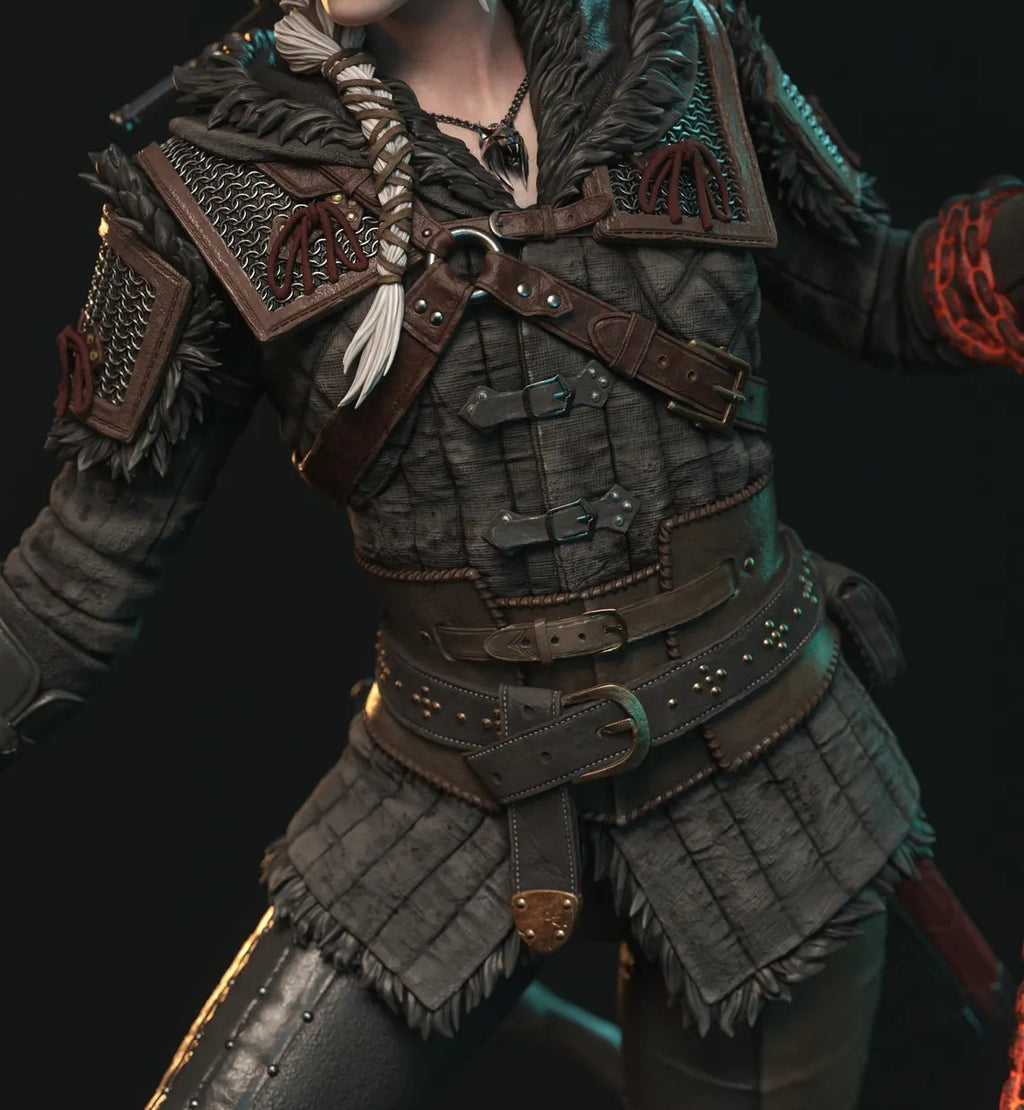 Collector's Statue - Ciri from The Witcher